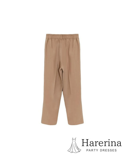 シアースリーブトップス×パンツセットのパンツ背面
